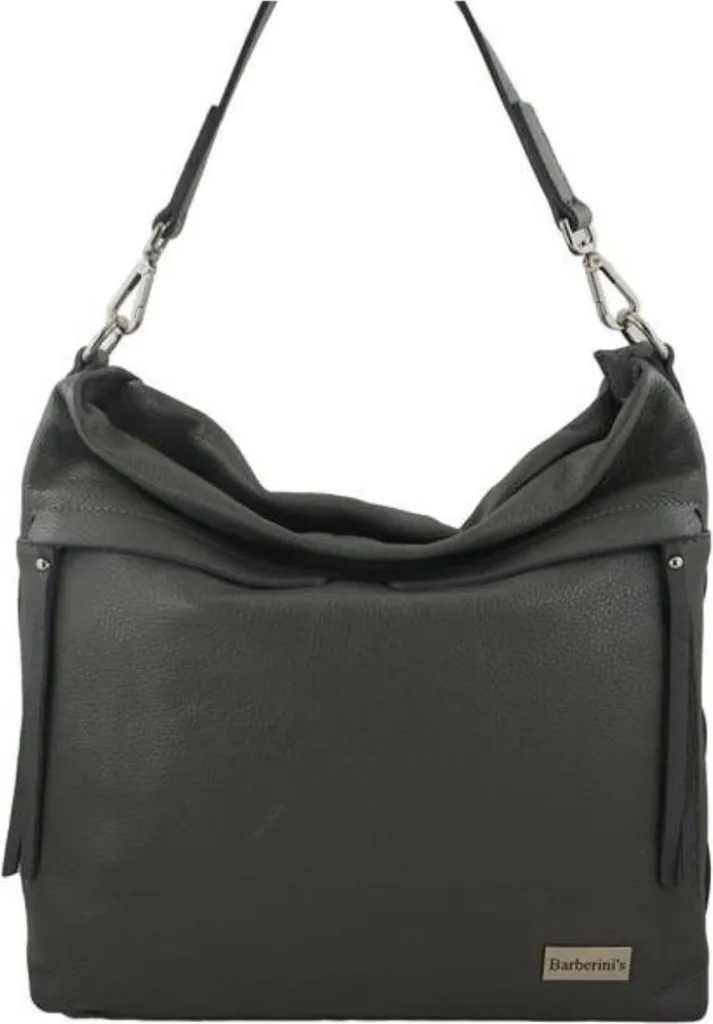 Sac en Cuir Barberini's 9262856365 avec Bandoulière et Multi-Poches