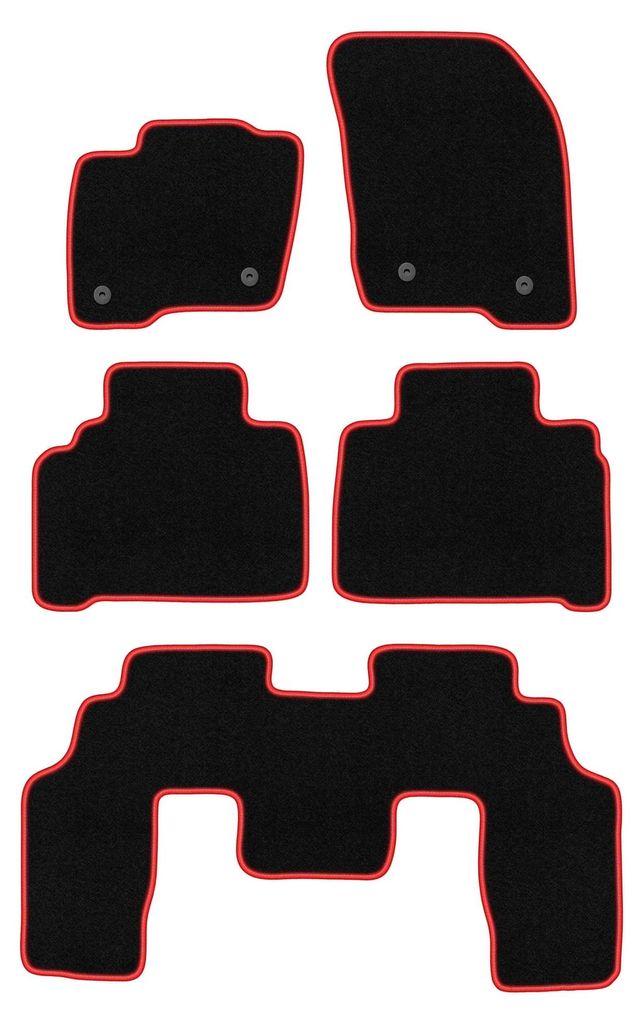 Velours automatten voor Ford Galaxy MK3 vanaf 2015 (MPV) – Productafbeelding 