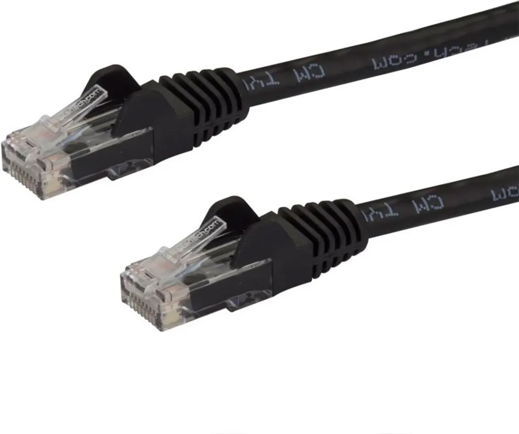 Cavo LAN 10m Cat6 StarTech Nero | Ethernet Gaming Gigabit Anti-Lag