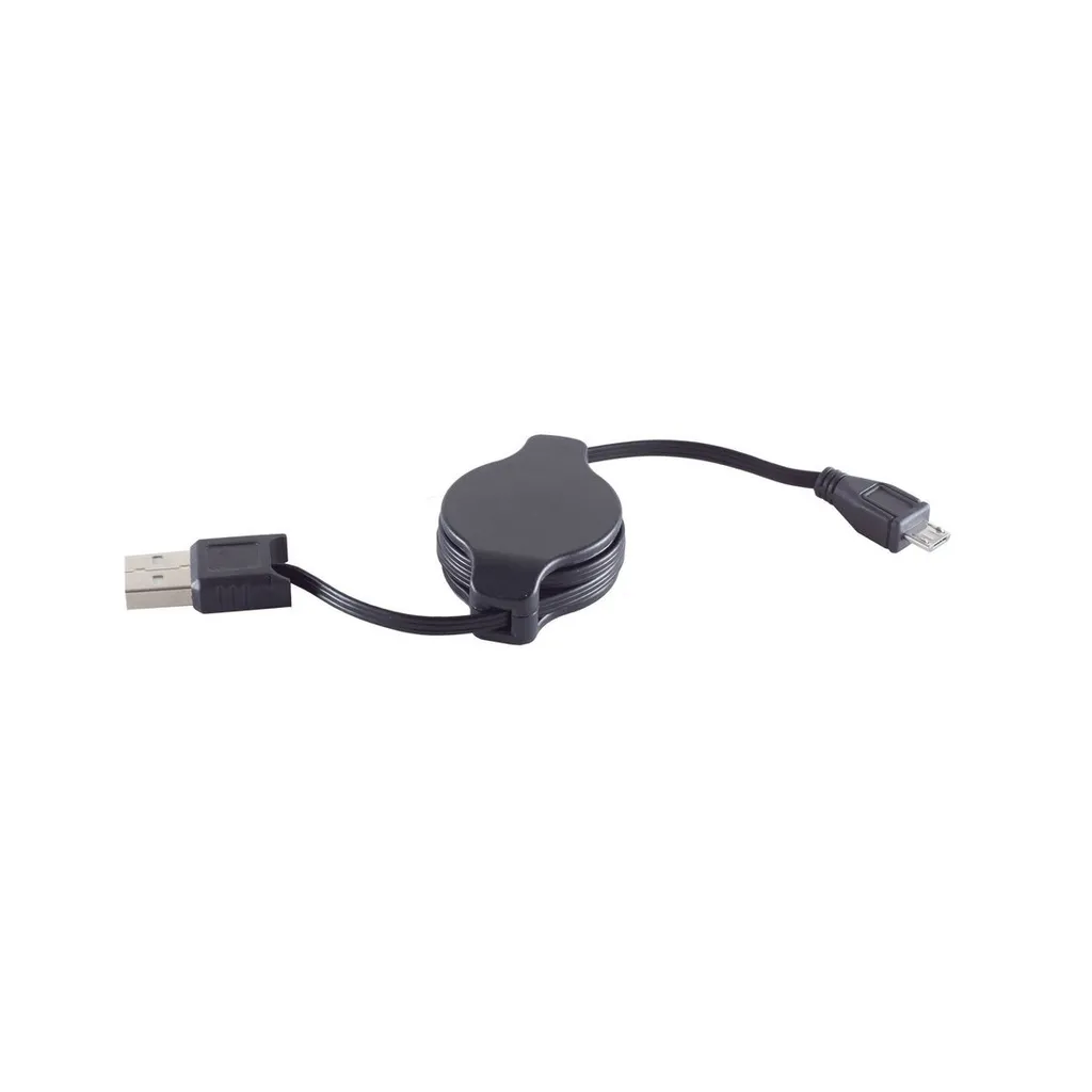 Câble de charge Micro-USB 1m pour Smartphone et Tablette Noir Robuste - 3