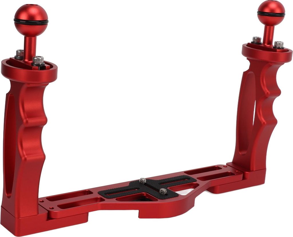 Dual Handheld Tray Stabilizer Rig Tauchen Unterwasser DSLR Kameragehäuse für Sony