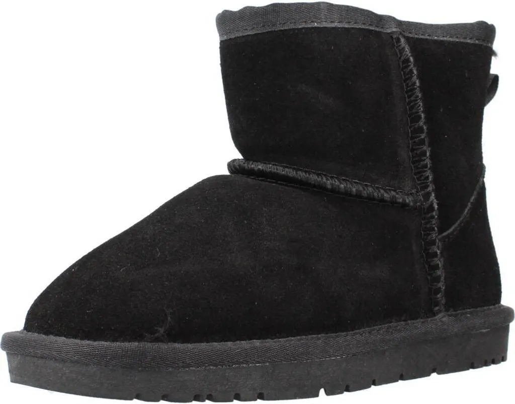 Bottines Fille Gioseppo Coffs Noires avec Semelle Souple et Confort