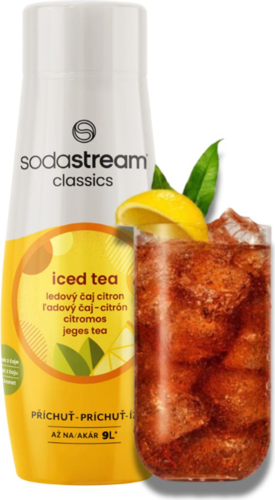 SodaStream Sirup Ice Tea Lemon (Zitrone) 440ml Produktbild 