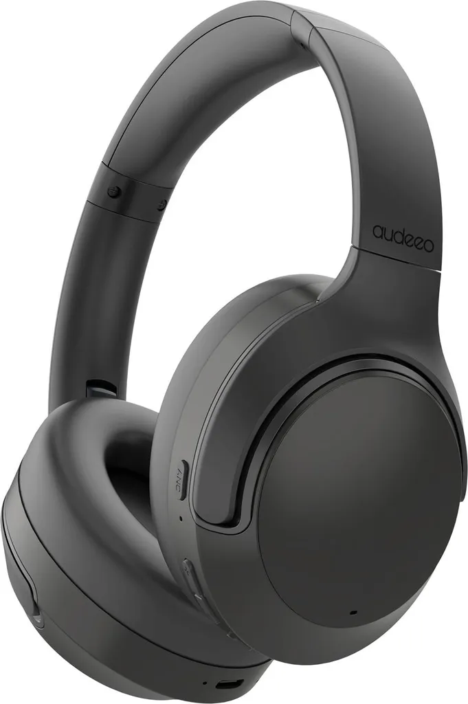 Cuffie Audeeo Melovibe EX Black: Wireless ANC con 55 Ore di Autonomia