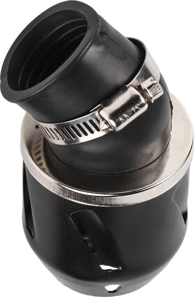 35 mm kugelförmiger Luftfilterreiniger-Einlass für Motorräder, Roller, ATVs und Dirtbikes, schwarz