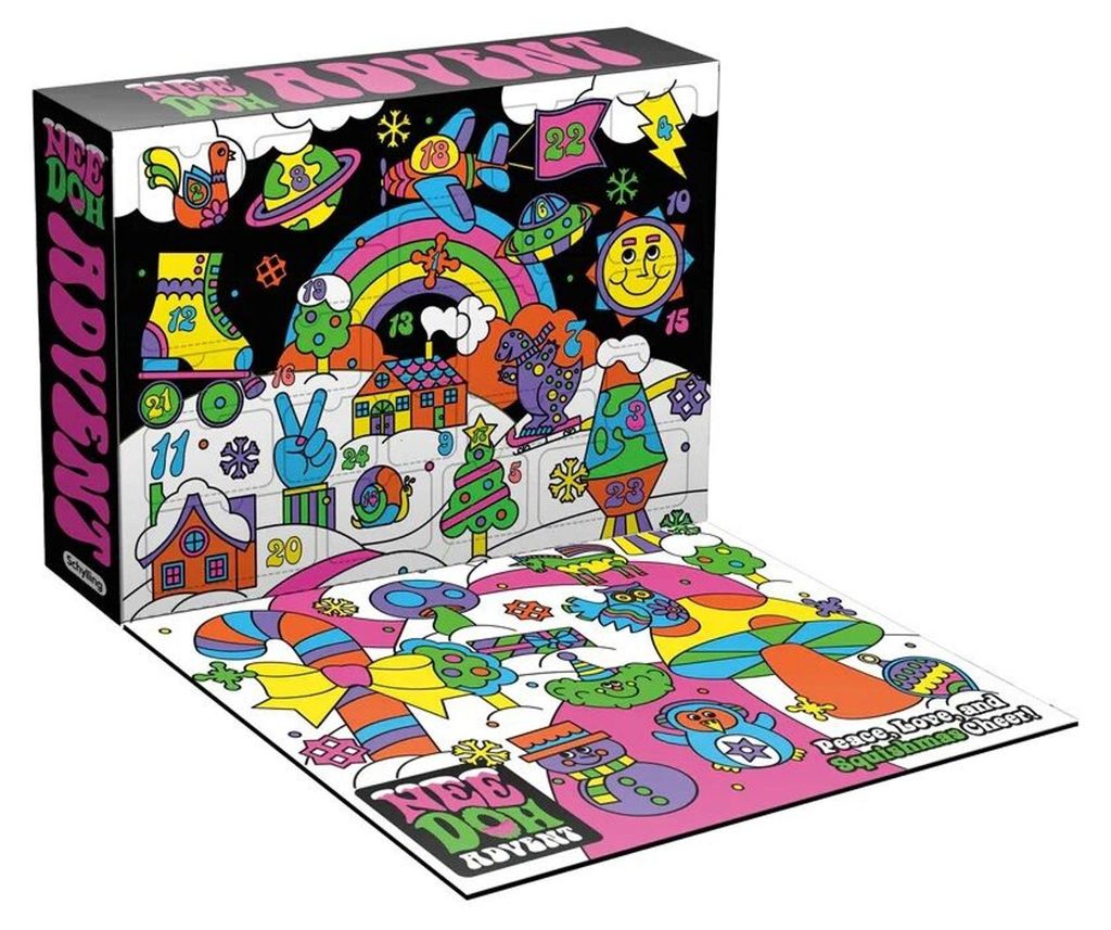 Adventskalender NeeDoh Teenie Squishies Produktbild 
