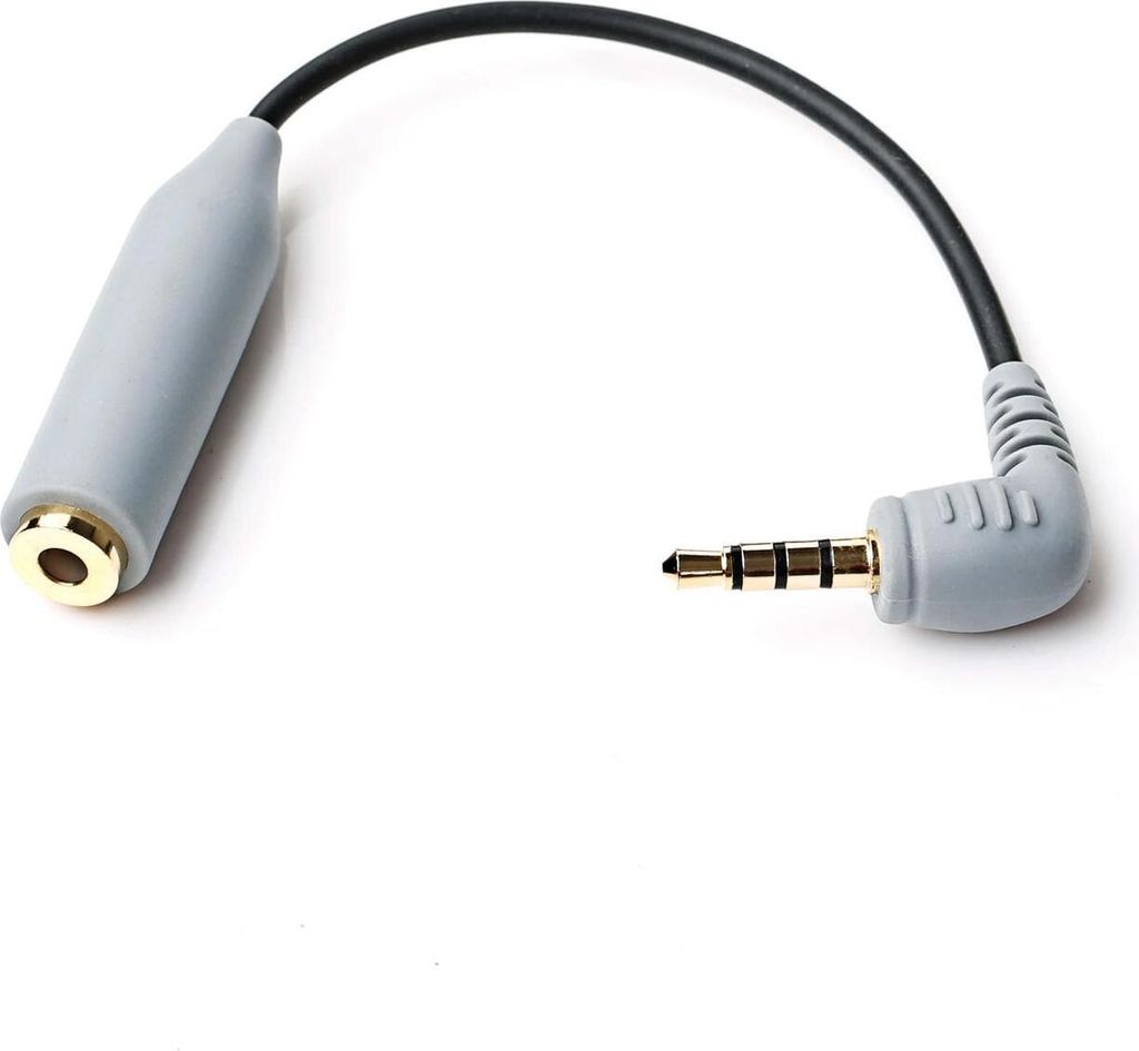 BOYA-Adapter 3,5 mm TRS - TRRS BY-CIP Buchse - Stecker