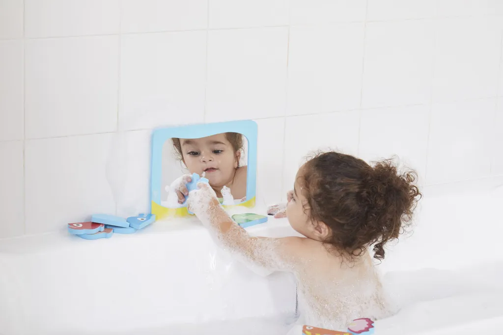 Jouets de bain Edushape Niveau de la mer : texture souple et flottante
