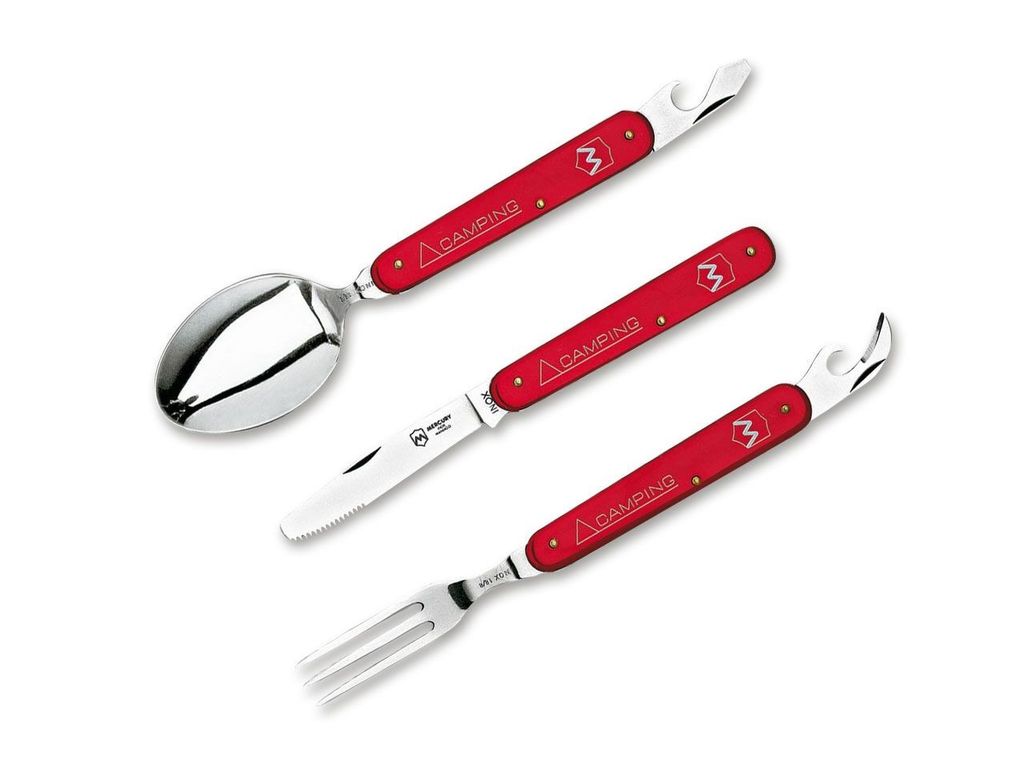 Mercury Trip Set Rosso Besteckset Rot Italia 992-5AC