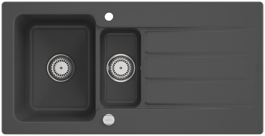 Villeroy & Boch Keramikspüle 336502i4, Architectura 60 XR Einbauspüle - inkl.