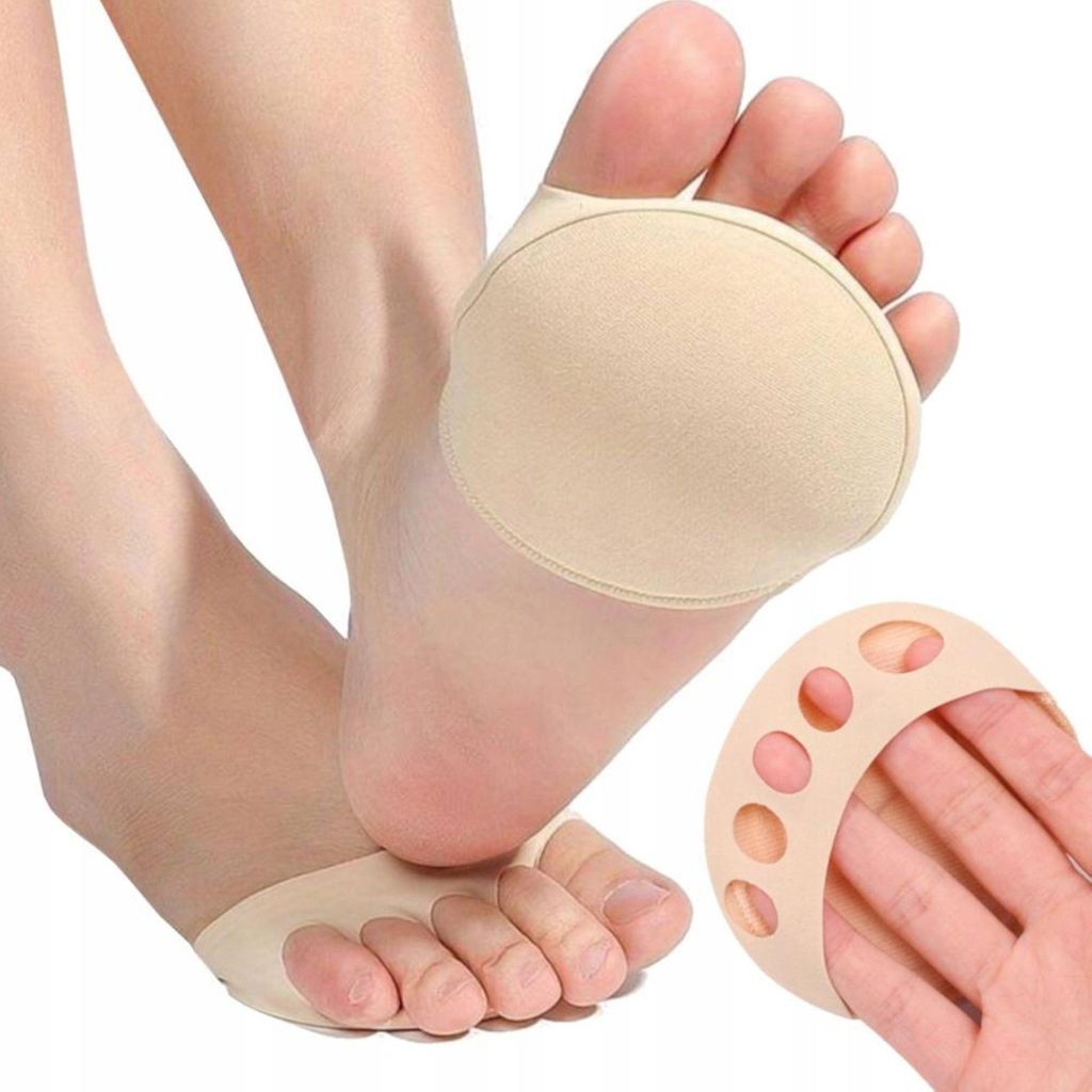 Dämpfende Mittelfußbänder - für Schuhe - weich, aus Schaumstoff - diskret Fußpolster - Beige