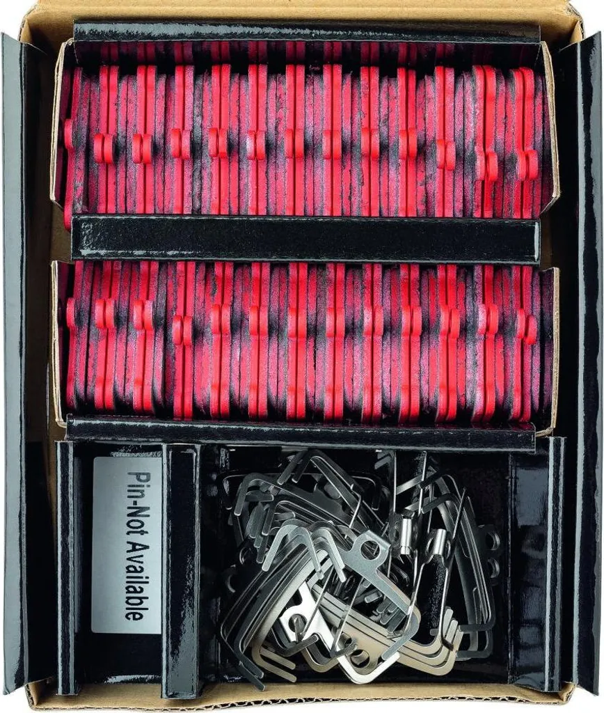 Plaquettes Jagwire Disc Sport semi-métalliques rouges pour freins VTT