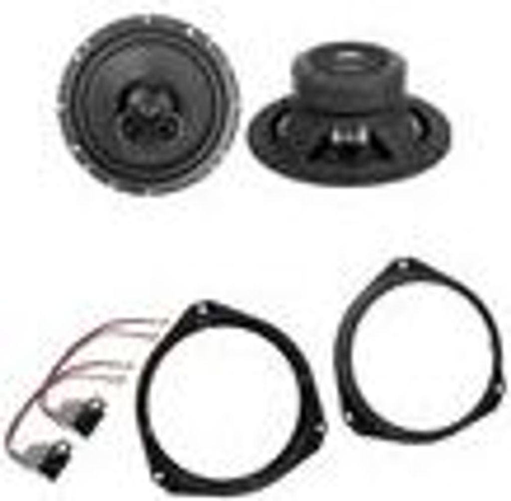 ESX Horizon HZ-62 Koaxial Lautsprecher Einbauset für Fiat Punto 188 Tür vorne