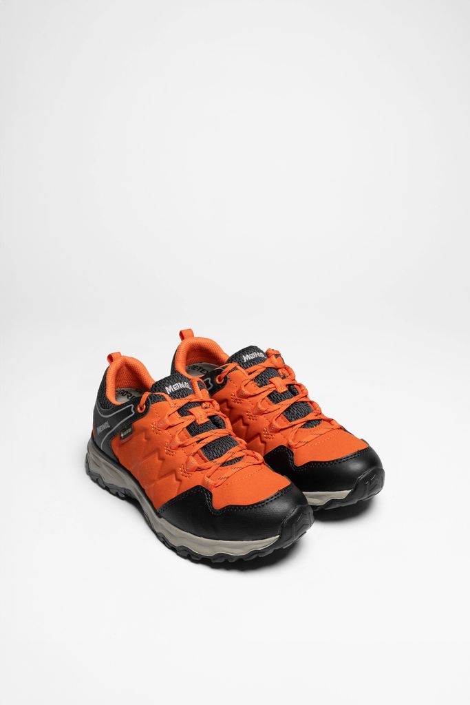Meindl Kinder Hikingschuhe ONTARIO JR. GTX Leuchtorange Schwarz