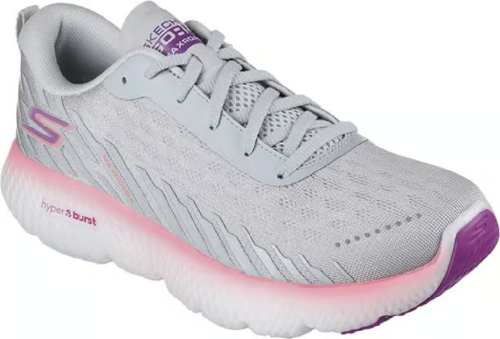 Skechers Damen Laufschuhe GO RUN MAXROAD 5, Größe 39 EU, Grau