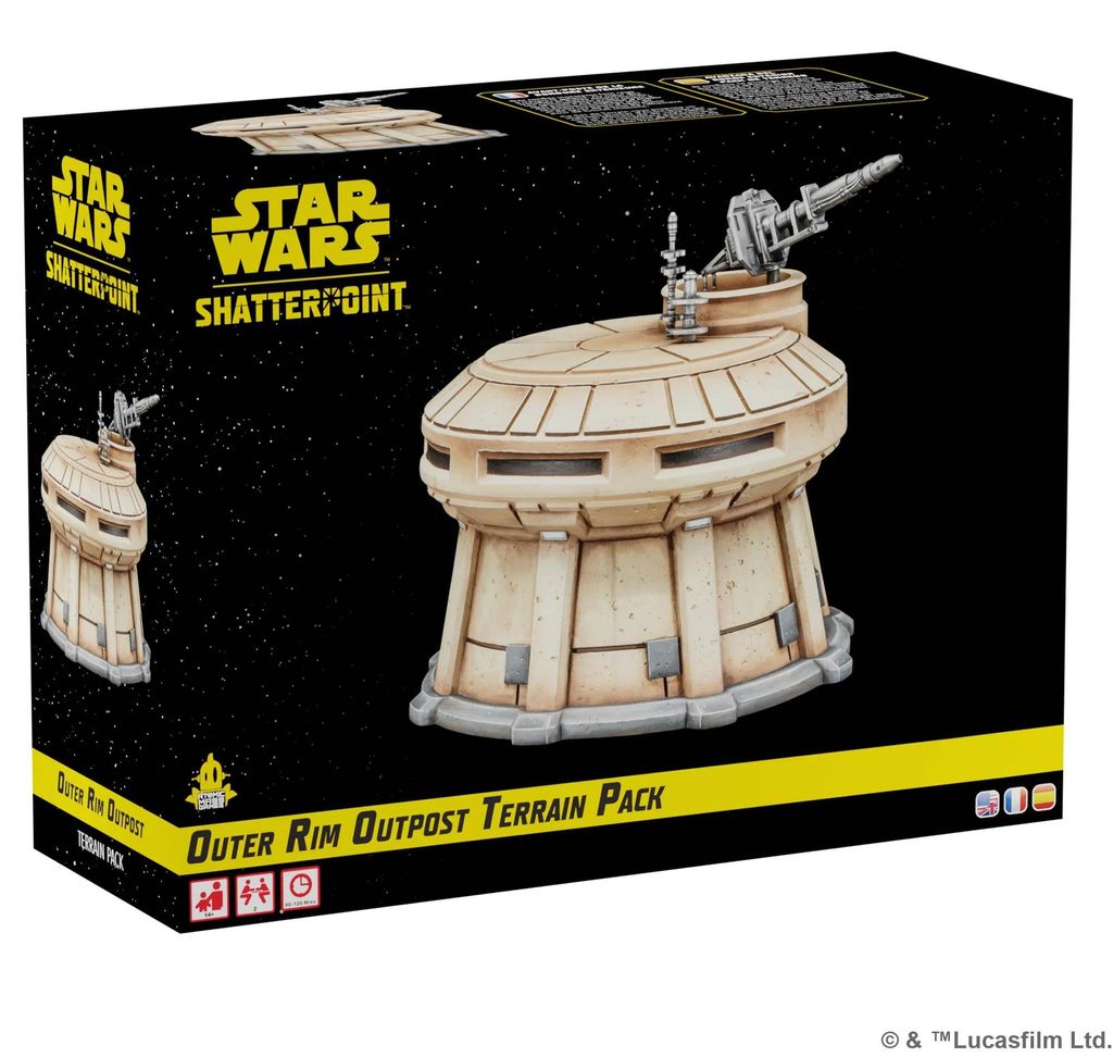 SW Shatterpoint Outer Rim Outpost Terrain Pack