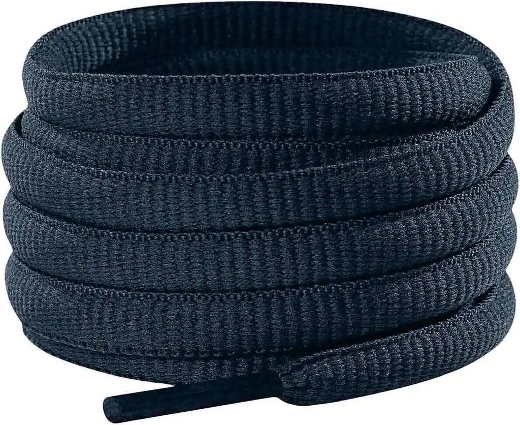 Ovale Schnürsenkel für Laufschuhe - Blau Navy - 110 cm