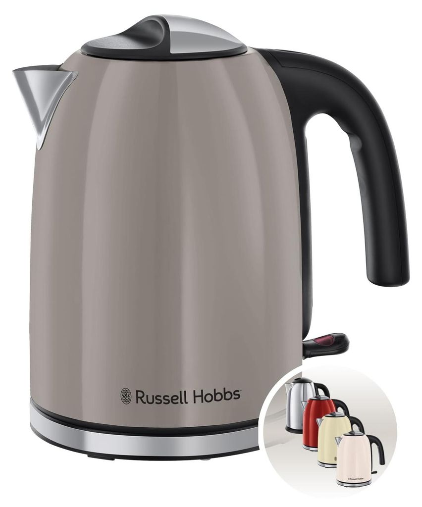Russell Hobbs Wasserkocher Colours Plus Mocha, 1,7 l, 2400 Produktbild 