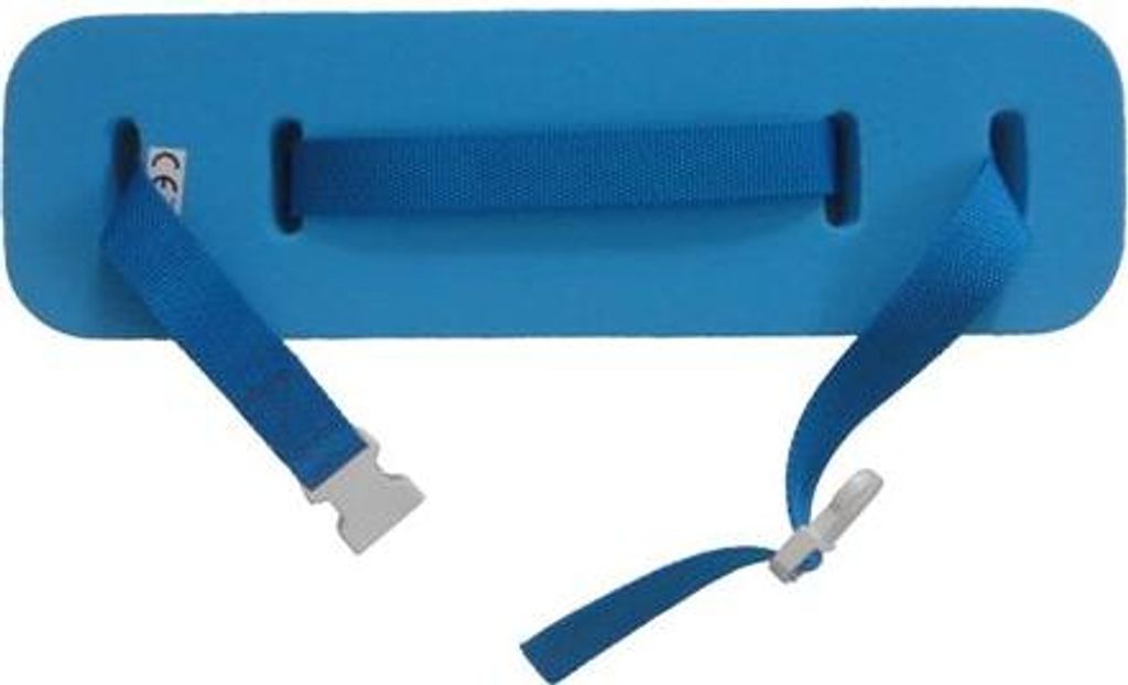 Schwimmgürtel Kleinkind BLAU Schmal mit Sicherheitsverschluß 100cm 0-4 Jahre verstellbares Gurtband