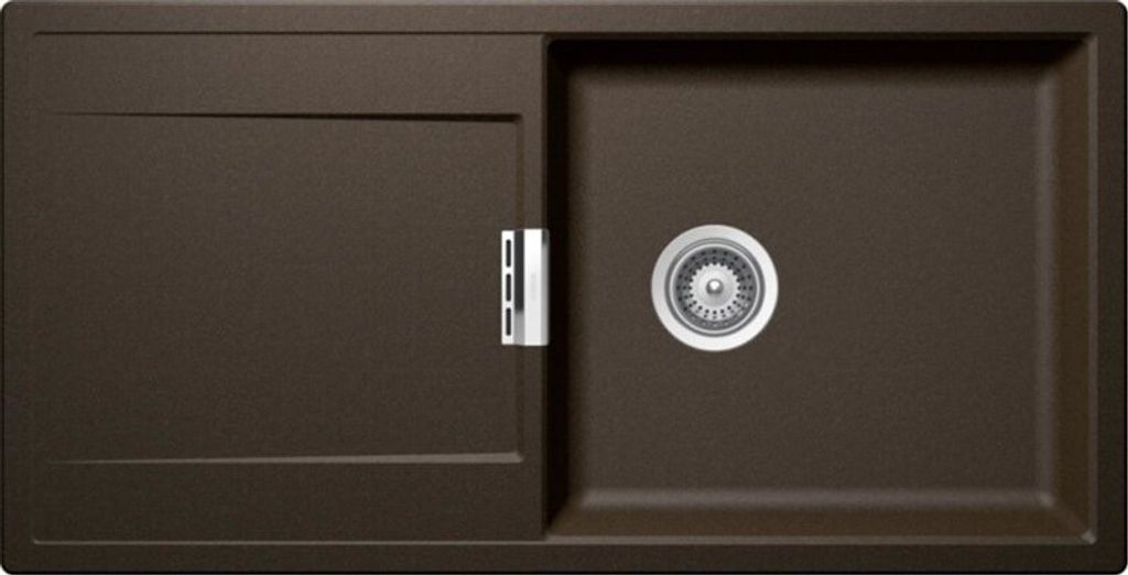 Schock Einbauspüle Flächenbündig Mono D-100L FB Bronze Produktbild 