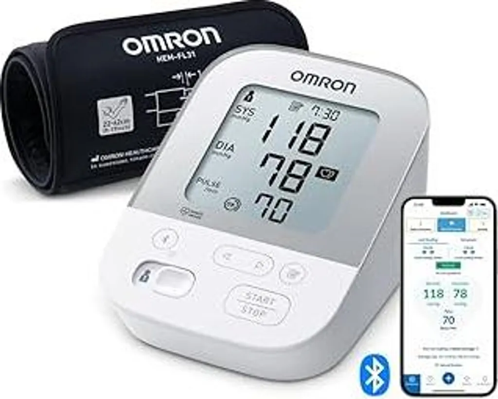 OMRON X4 Smart Bluetooth: Monitor Pressione Digitale App iOS/Android