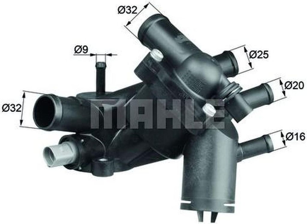 MAHLE Thermostat, Kühlmittel Artikel: TM 5 109