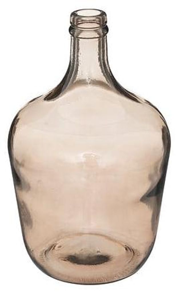 Candy Smoked Demijohn 30 cm graues Recyclingglas