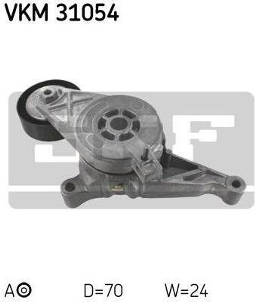 SKF Spannrolle für Keilrippenriemen für Audi A3 Seat Toledo Produktbild 