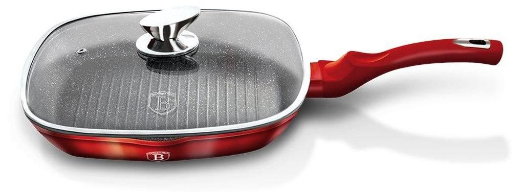 Berlinger Haus granitová pánev gril 28cm Metallic Line Obrázek produktu 