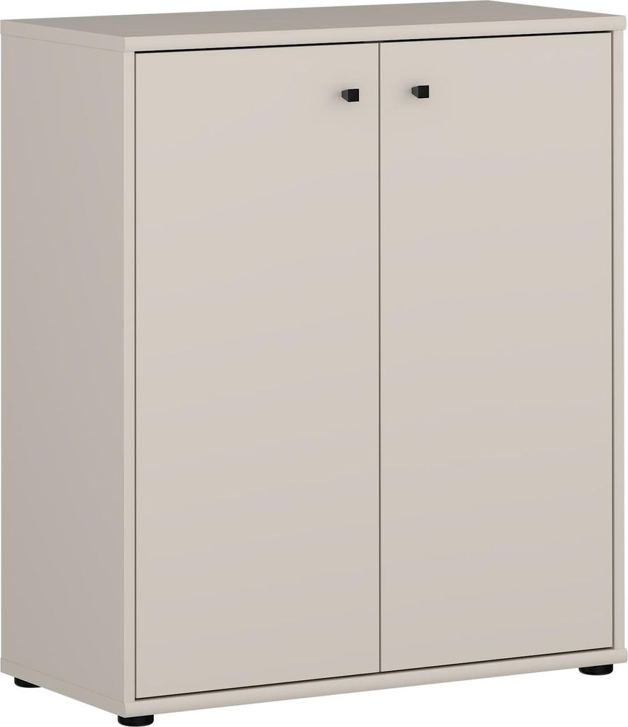 Kommode >TEMPRA2< in Sand - 73,7x85,5x34,8cm (BxHxT)