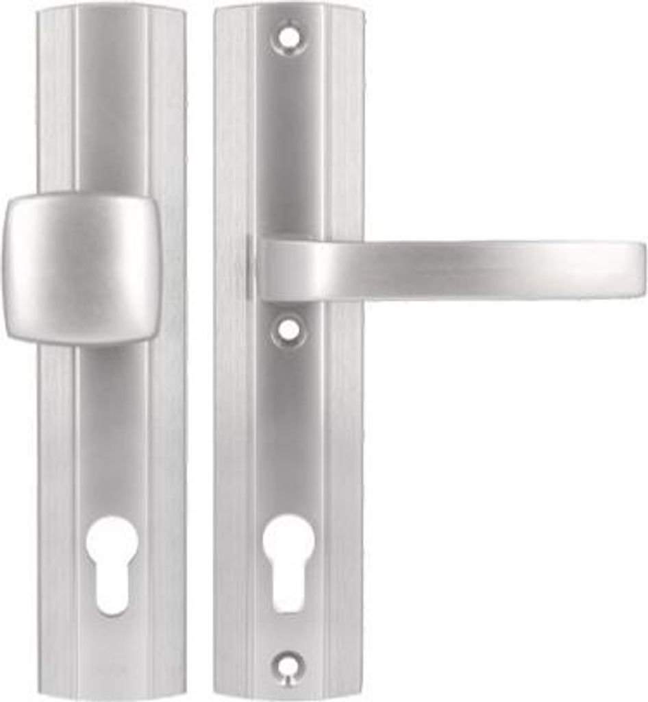 Axa PRESTIGE 92 WB Griffabzieher Klasse 3, Farbe F6 - Edelstahl (Türstärke 74-83 mm)