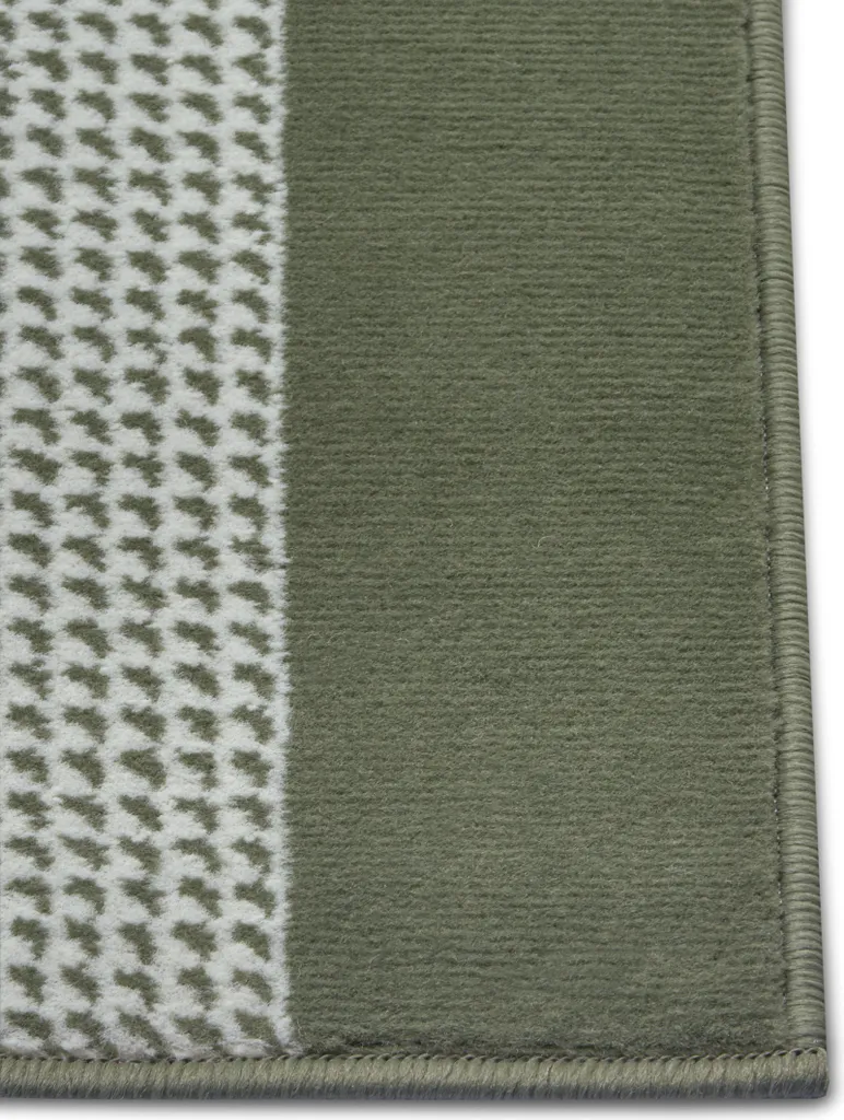 Hanse Home Tapis BASIC Vert 80x200 cm - Design Moderne Minimaliste