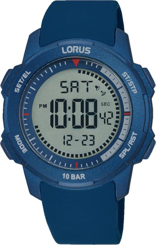 Lorus R2373PX9 Herrenuhr Digital Chronograph 40mm 10ATM
