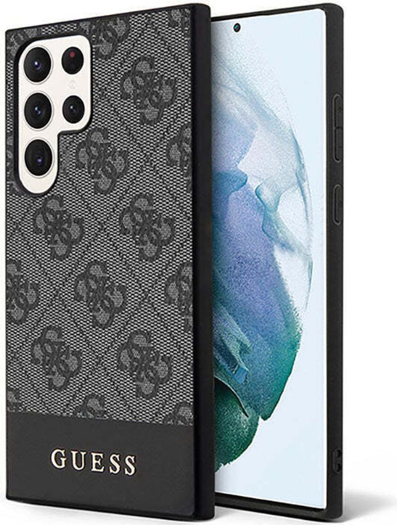 Etui Guess Guhcs23Lg4Glgr S23 Ultra S918 - Czarne 4G Produktbild 