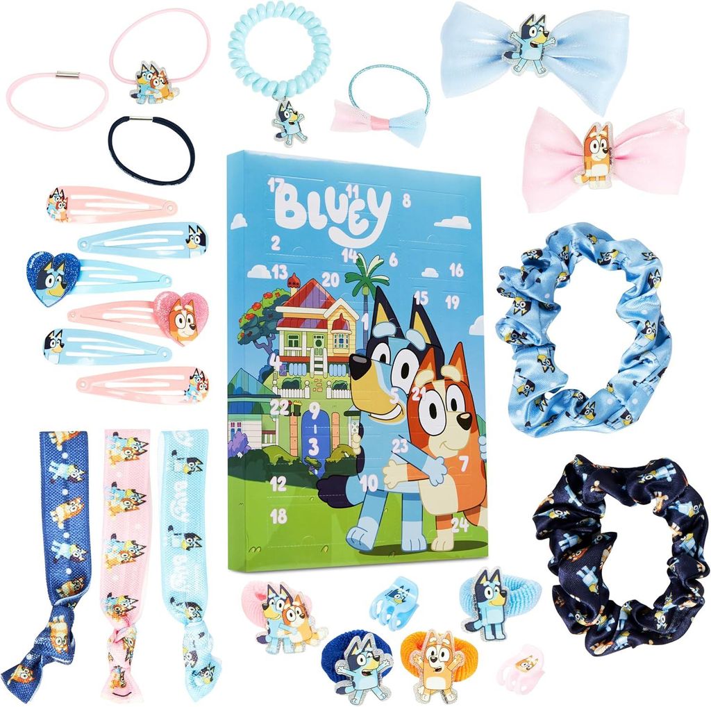 Vianočný kalendár Bluey 2024 – Adventný kalendár s Obrázok produktu 