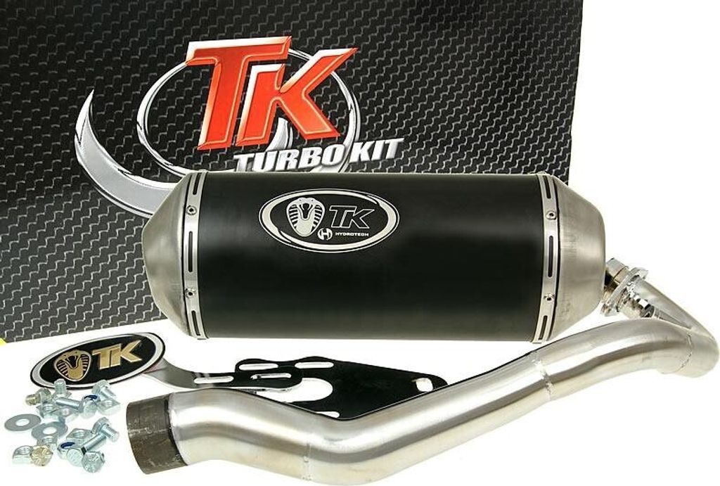 Auspuff TurboKit GMax 4T mit Zulassung für Vespa GTS 300