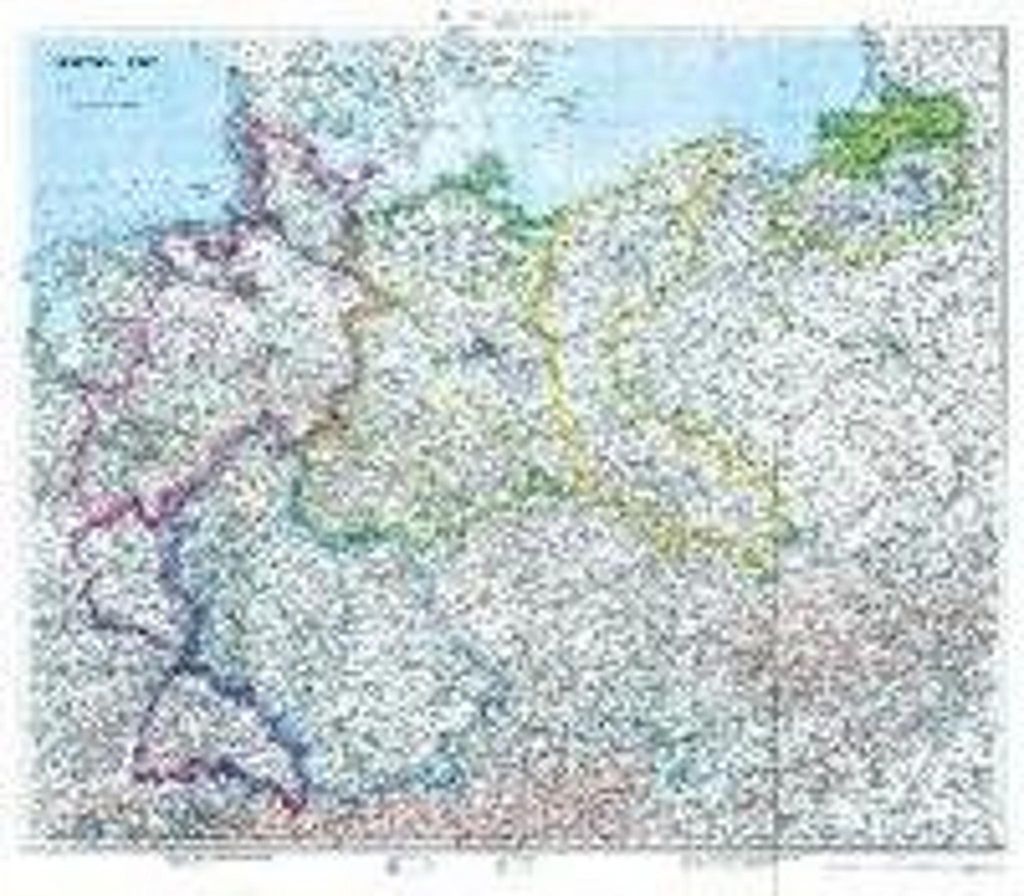 Historische Karte: Deutschland mit Besatzungszonen - 1. September 1945 (plano)