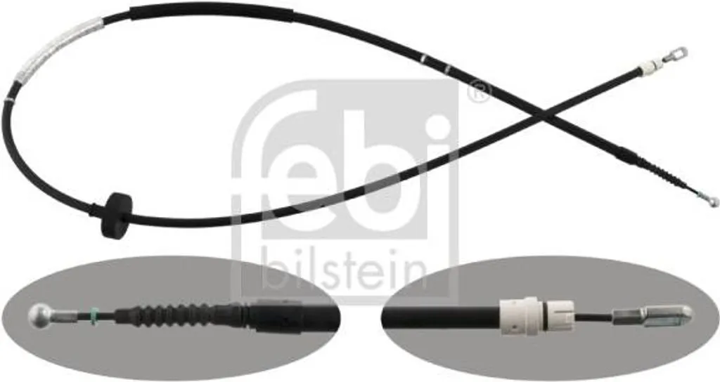 Câble de Frein à Main FEBI BILSTEIN 48304 - Remplacement OE 8E0609721AQ