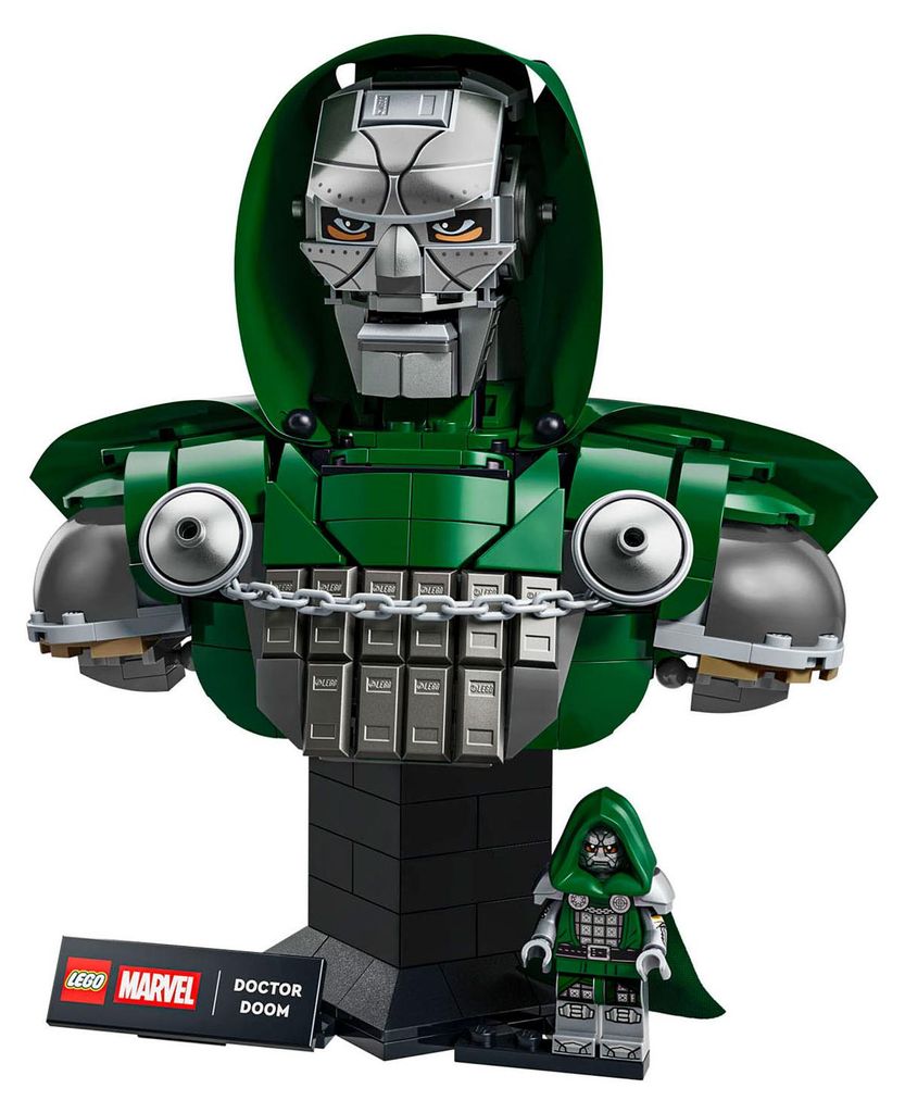 Buste LEGO Marvel du Docteur Fatalis 76345 Image du produit 