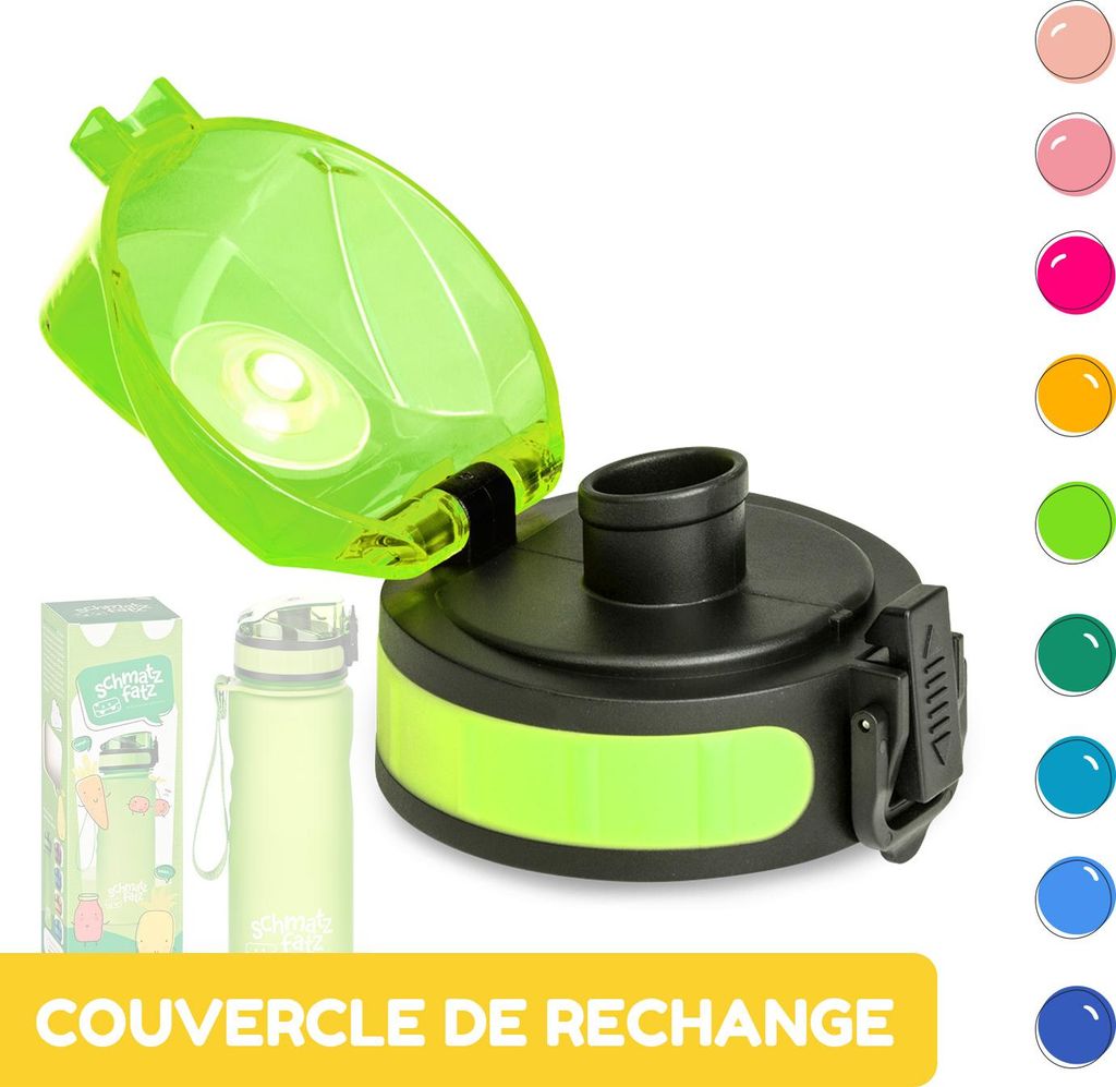 Schmatzfatz Bouchon de Remplacement pour Gourde Sport, Image du produit 