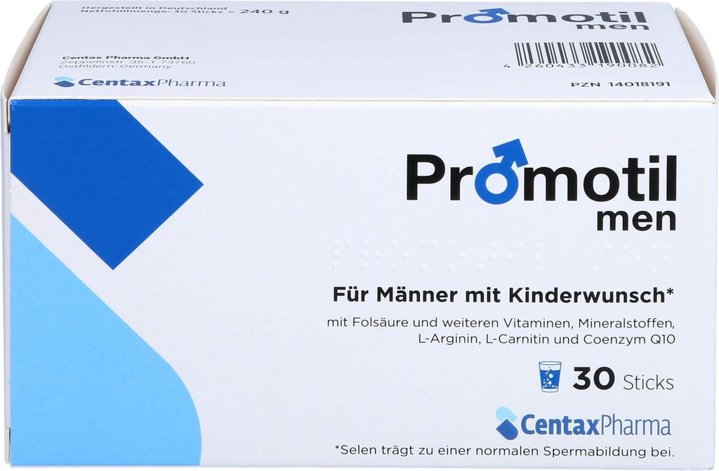 Promotil Men granule pro muže s touhou mít děti, 30 tyčinek Obrázek produktu 