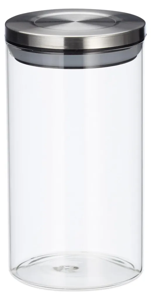 Boîtes de Conservation en Verre 1L Relaxdays pour Aliments Secs - 6 Pièces - 8