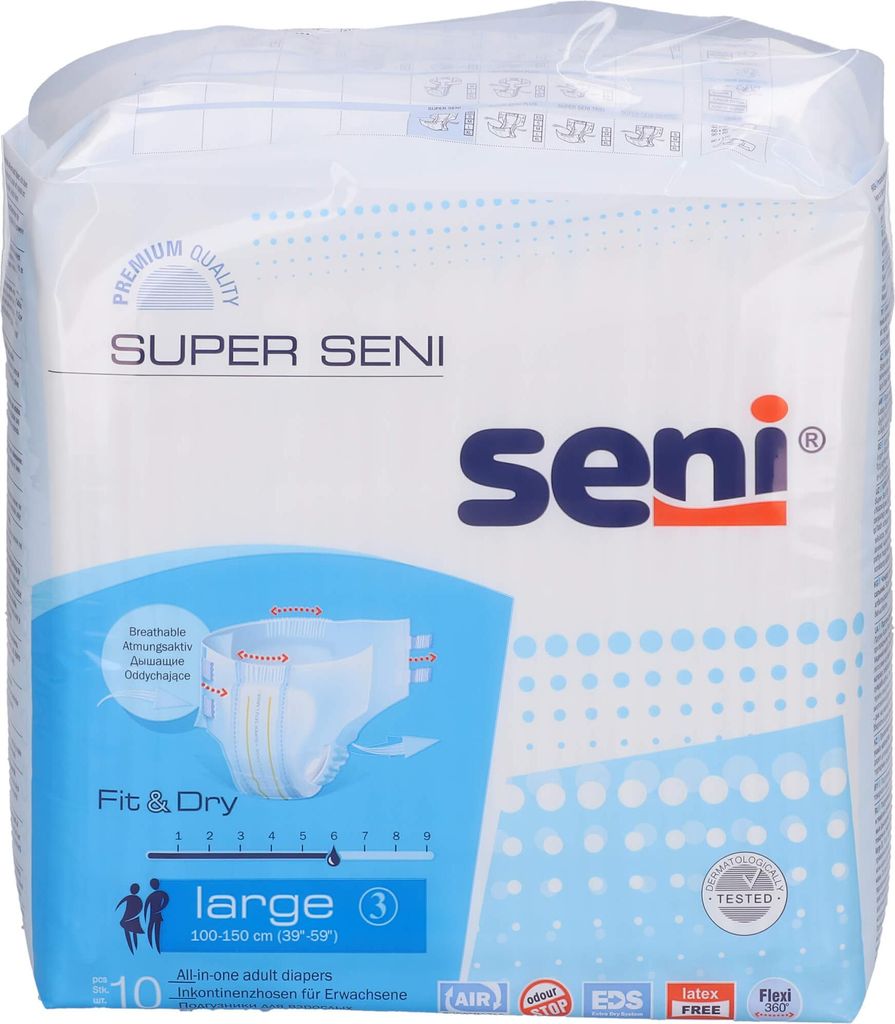 Seni Super slip per incontinenza L 30 pz Immagine del prodotto 