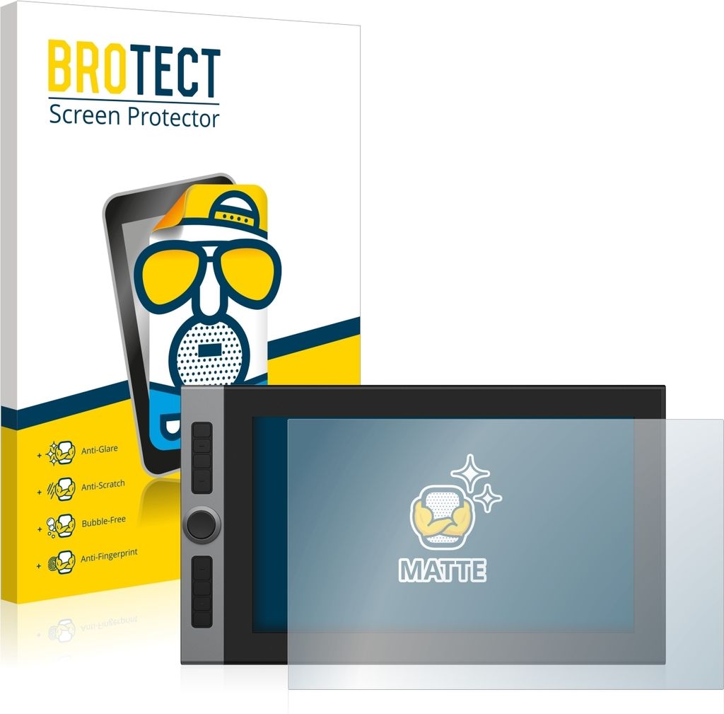 BROTECT Schutzfolie für XP-Pen Artist Pro 16 15.4" Displayschutz Displayschutzfolie Folie Matt Entspiegelungsfolie
