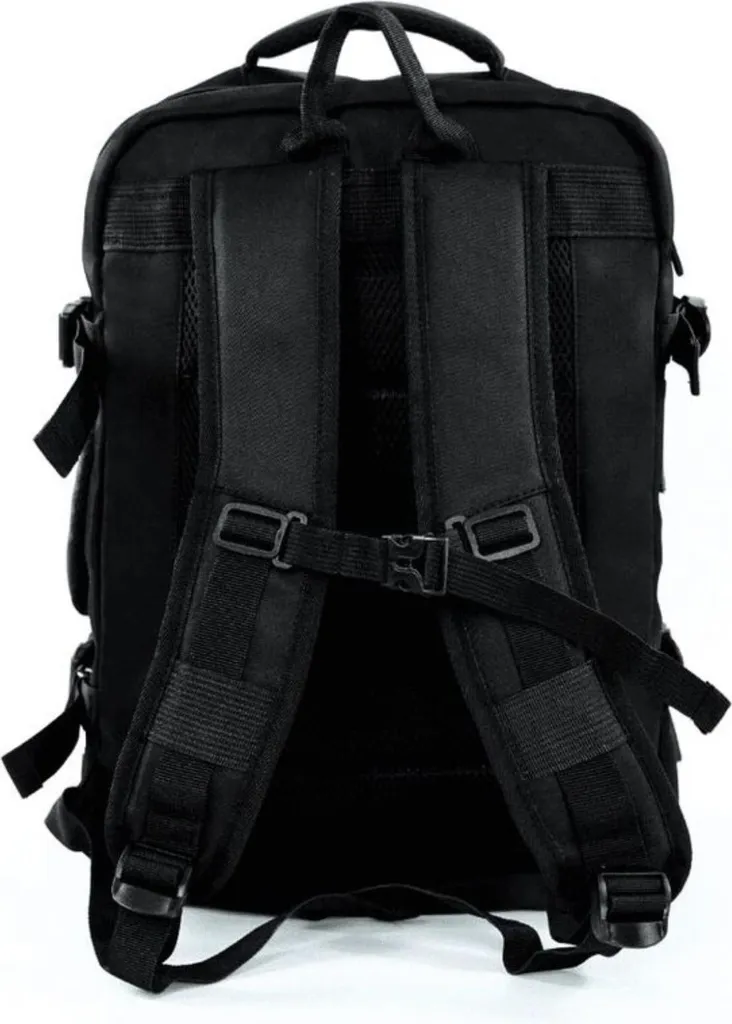Sac à dos Solier noir imperméable et résistant modèle PLECAKFV06 original - 4