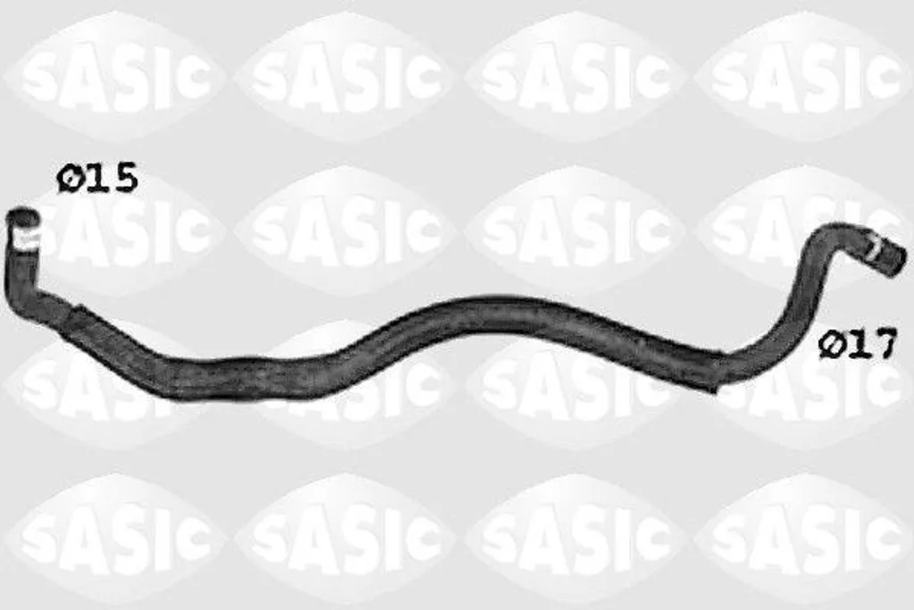 SASIC SWH0504 Manicotto Radiatore 6464JN per Saxo e 106 - Alta Qualità
