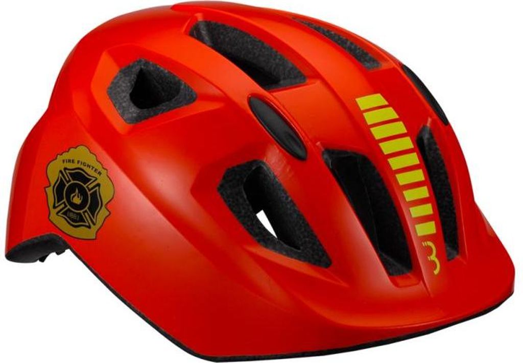 BBB Cycling BBB Helm Hero S (46-52cm) S Feuerwehrmann - sicherer Kinderfahrra...