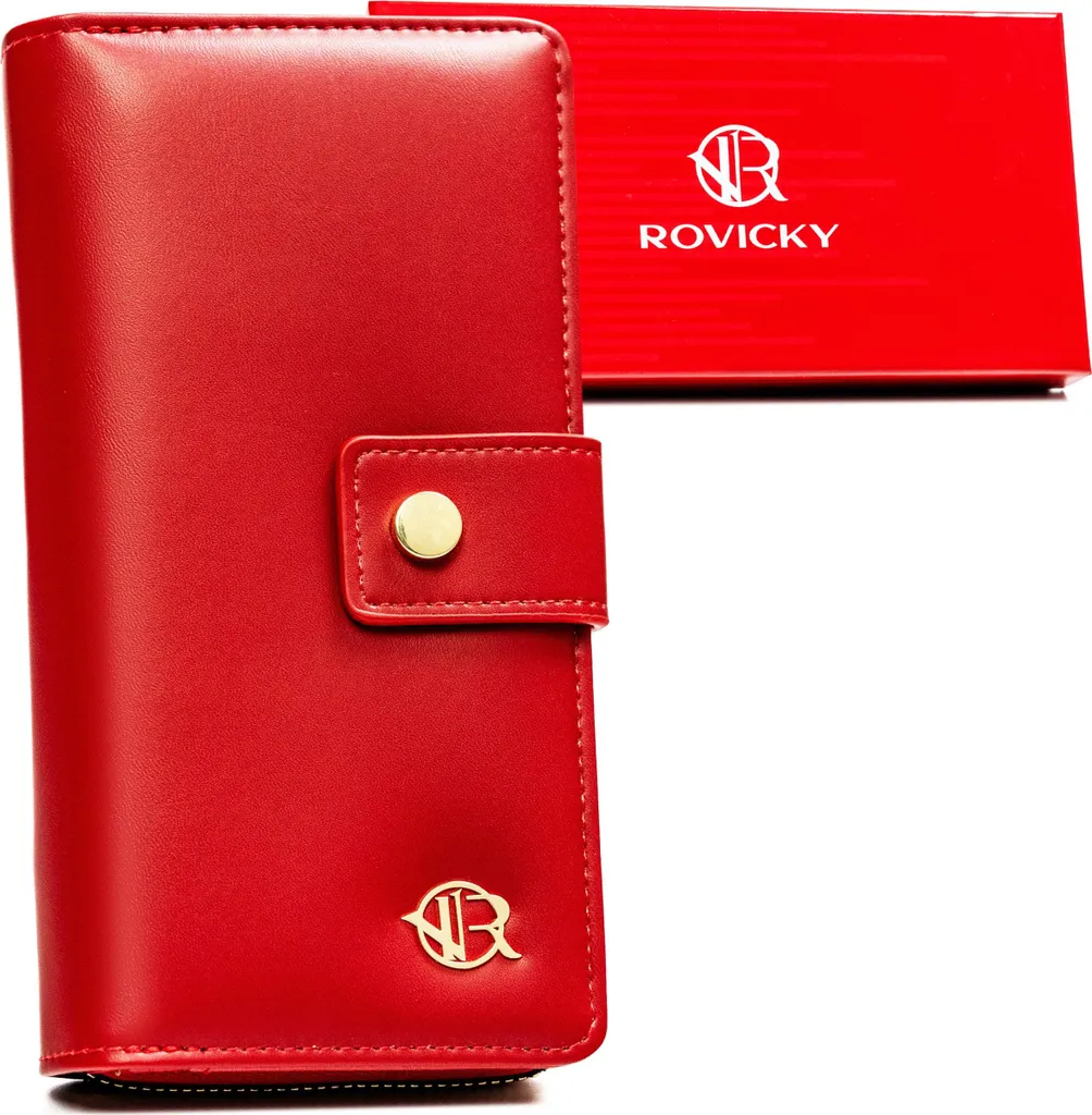 Rovicky RPOR01D274272: Portafoglio in Pelle Naturale con Scatola