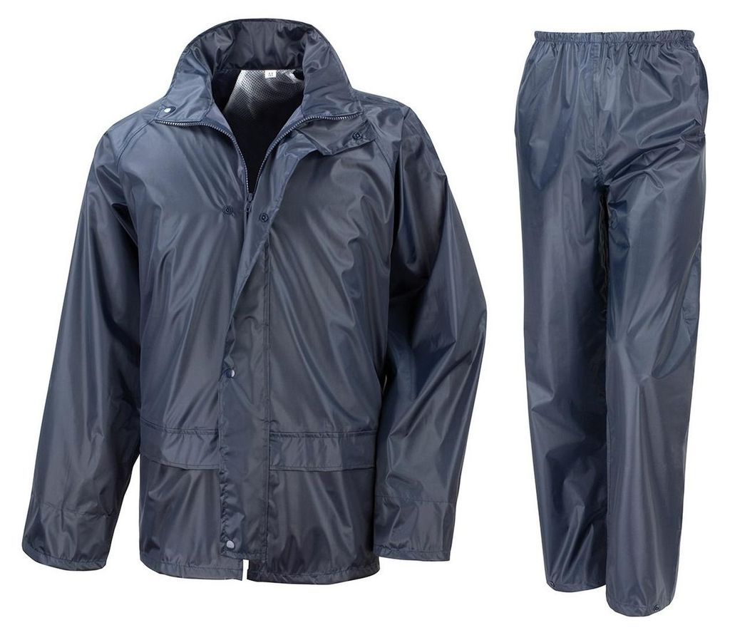 Result Core - "Core" Regenanzug für Herren/Damen Uni PC7423 (XL Regulär) (Marineblau)