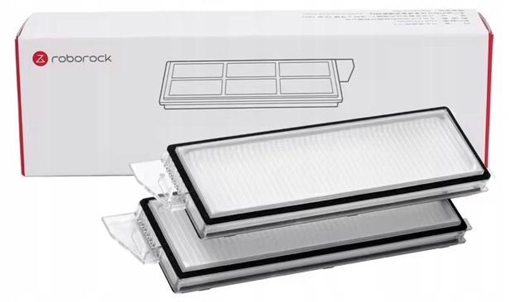 HEPA Filter 2 Stück für Roborock S8 MaxV Ultra Ersatzteil Original
